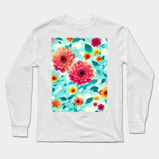 Floral Harmony Long Sleeve T-Shirt